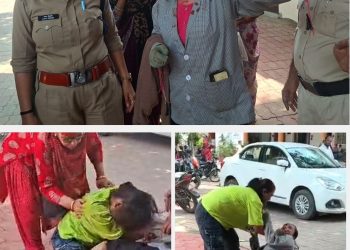 Jabalpur SP Office Fight:  तू सरदार के साथ सोती है, 200 में बिकती है.. जबलपुर के एसपी ऑफिस में भिड़ी दो लड़कियां, एक दूसरे को पटका-पीटा:नाखून से गाल नोंचा, गालियां दीं; पुलिस ने छुड़ाया