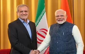ईरान के राष्ट्रपति पजशकियान से हुई पीएम मोदी की मुलाकात, जंग के बाद पहली बार मिले दोनों नेता