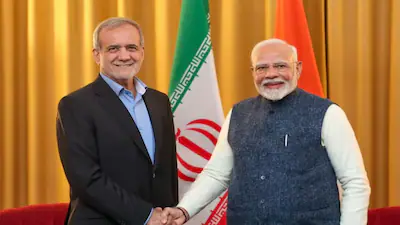 ईरान के राष्ट्रपति पजशकियान से हुई पीएम मोदी की मुलाकात, जंग के बाद पहली बार मिले दोनों नेता
