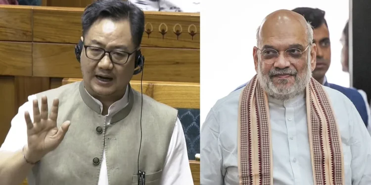 ‘जिस दिन अमित शाह सदन में जवाब देंगे, आप सुन नहीं पाएंगे’, विपक्षी दलों पर भड़क उठे किरेन रिजिजू