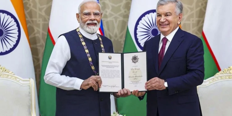 PM मोदी के पास हुए 36 अंतरराष्ट्रीय सम्मान, उज्बेकिस्तान का सर्वोच्च सम्मान के साथ ही रचा इतिहास