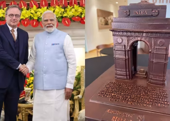 पीएम मोदी के लिए चॉकलेट का ‘इंडिया गेट’ ला रहे थे बेल्जियम के प्रधानमंत्री, लेकिन रास्ते में ही….
