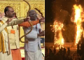 PM Modi Dussehra Speech: इनसे मिलकर लड़ना होगा… दशहरा पर्व पर पीएम मोदी ने गिनाए देश के 3 दुश्मन, रावण दहन कर ये कहा