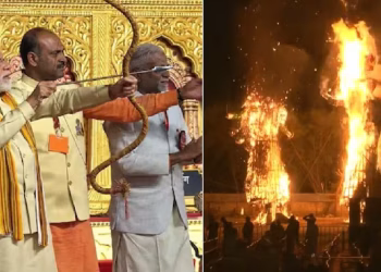 PM Modi Dussehra Speech: इनसे मिलकर लड़ना होगा… दशहरा पर्व पर पीएम मोदी ने गिनाए देश के 3 दुश्मन, रावण दहन कर ये कहा
