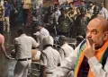 Kolkata Stampede:सारे कार्यक्रम रद्द कर अचानक कोलकाता पहुंचे गृहमंत्री अमित शाह, भगदड़ के बाद घायलों से की मुलाकात