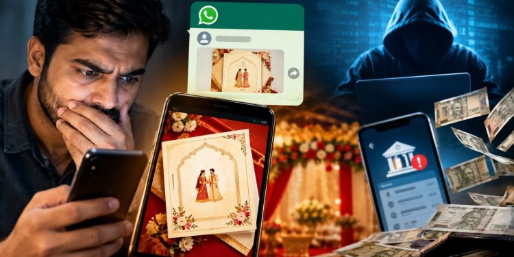 WhatsApp Wedding Invitation Scam :शादी का कार्ड डाउनलोड किया, अकाउंट से डेढ़ लाख उड़े… व्हाट्सऐप पर रिश्तेदार के नंबर से आया था वेडिंग इनविटेशन, मार्केट में आया नया स्कैम