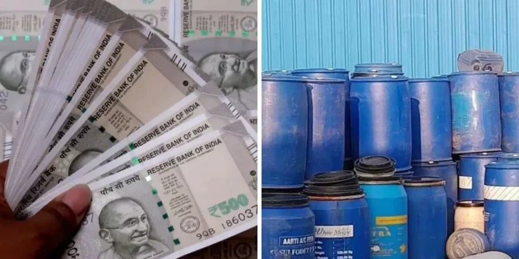 Prayagraj Cash Recovery: पड़ोसी से झगड़े की जांच करने पहुंची पुलिस तो रह गई दंग, नीले ड्रम में मिला ₹5 करोड़ कैश, चौंका देगा यूपी का ये केस