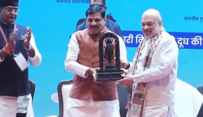 Amit Shah Bhopal: अमित शाह का ऐलान, बोले- सहकारिता में दूध बेचेंगे तो ₹35 की जगह ₹55 मिलने की शुरुआत होगी