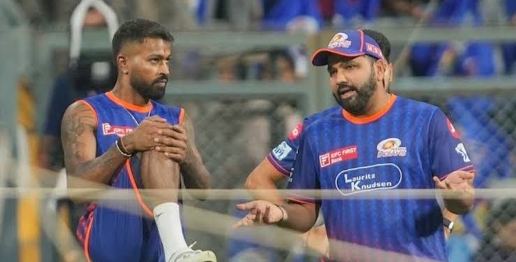 IPL 2027:मुंबई इंडियंस में फिर होगी रोहित शर्मा की ताजपोशी, हार्दिक पंड्या की कप्तानी पर संकट, हिटमैन बनेंगे कप्तान!