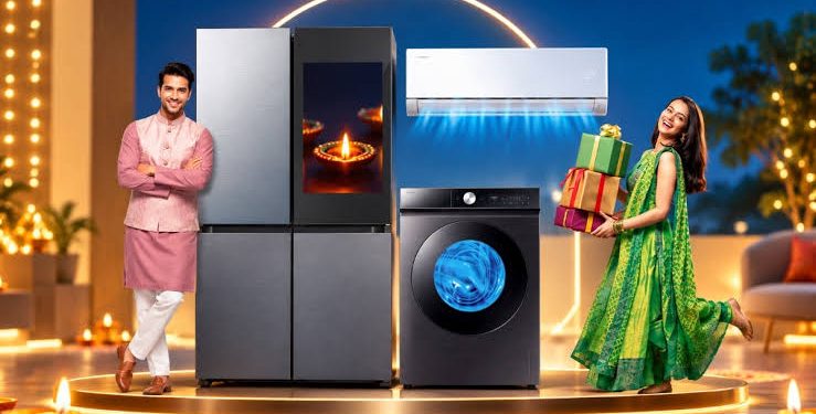 Samsung Diwali Offer 2026: सैमसंग का दिवाली धमाका: AC, फ्रिज और वॉशिंग मशीन पर बंपर छूट, बचा सकते हैं 20 हजार से भी ज्यादा